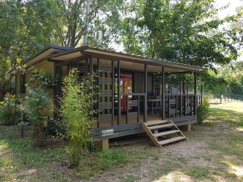 Chalet 4-6 personnes camping Vogüé Supérieur